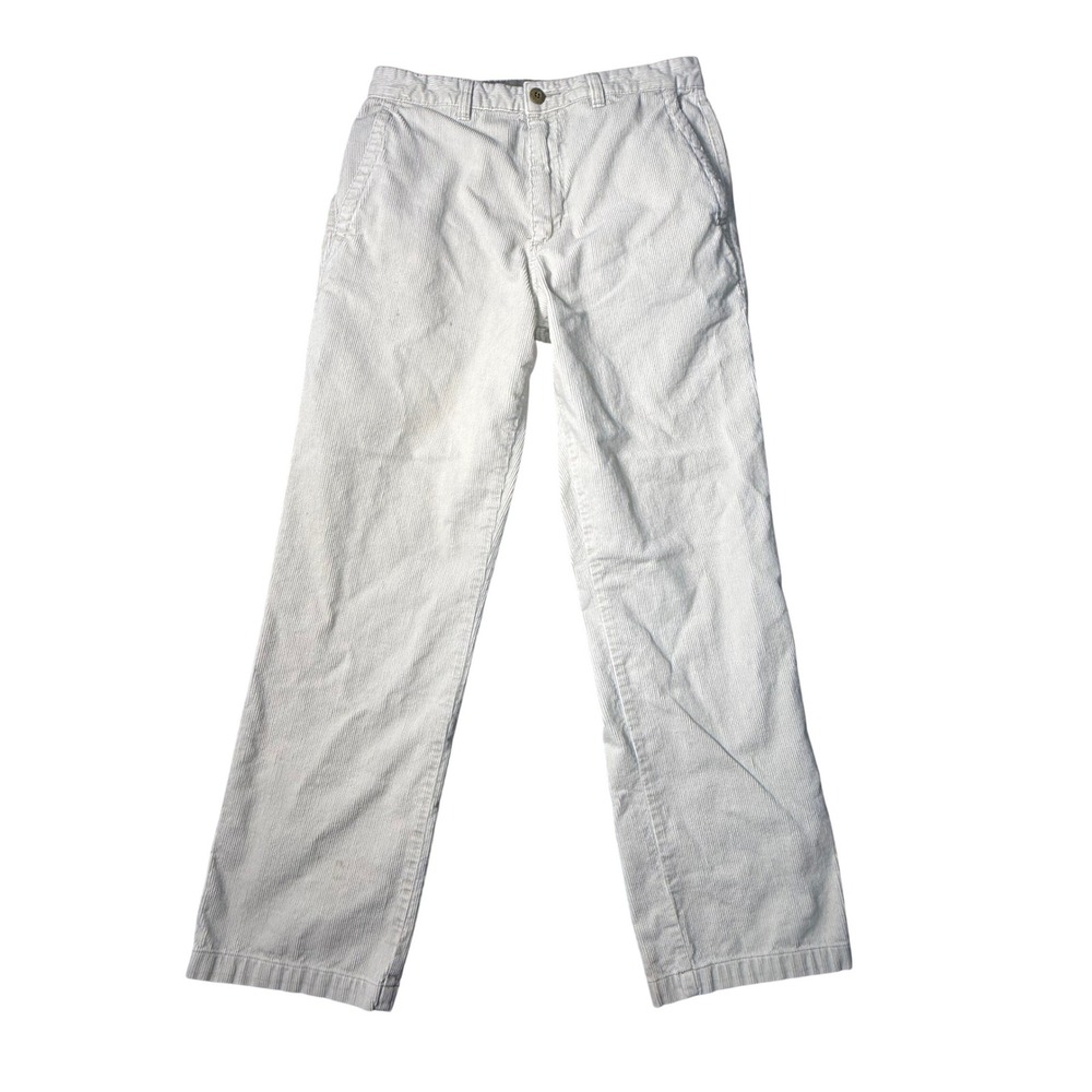 Y2K Quiksilver Mens Corduroy Pants baggy Straight Leg surfer grungeSize‎ 31 VTG